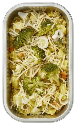 Uit de keuken van PLUS Ovenschotel broccoli, prei en geh 475 gram
