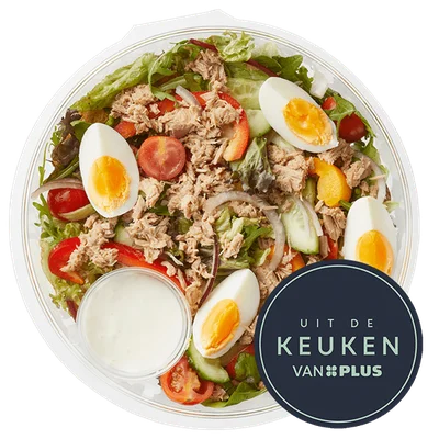 Uit de keuken van PLUS Tonijn Salade Bakje 505 g