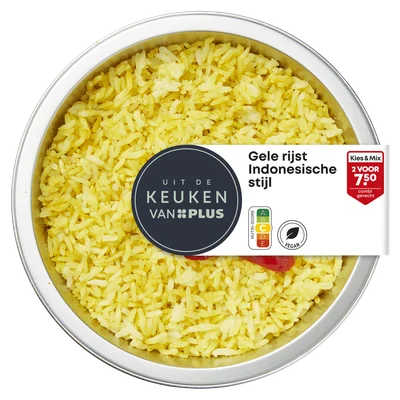 Uit de keuken van Indonesische Gele rijst Bakje 300 g