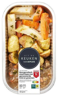 Uit de keuken van Stoofvlees met kriel & groenten