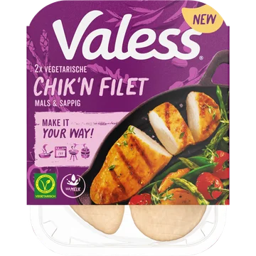 Valess Vega Kip Chik'n Filet 2 stuks 180g