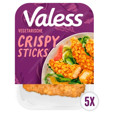 Valess Vegetarische Crispy Sticks Pak 160 g