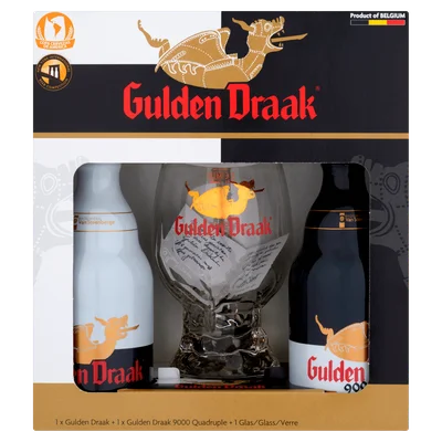 Van Steenberge Gulden Draak Classic &amp; 9000 Quadrupel Doos 2 st