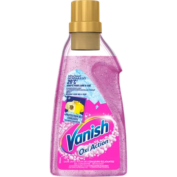 Vanish Oxi Action Wasbooster Gel - Vlekverwijderaar voor gekleurde en witte was -750ml
