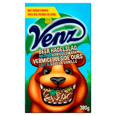 Venz Beer Hagelslag Doos 380 g