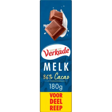 Verkade Melk Voordeelreep 180 g