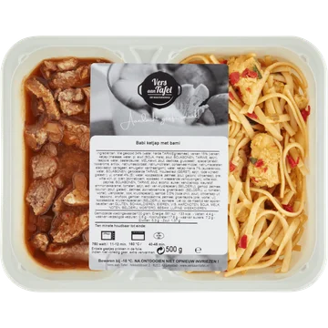 Vers Aan Tafel Babi Ketjap met Bami 500 g
