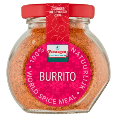 Verstegen WSB meal Tex Mex Buritto