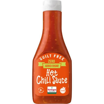 Verstegen Guilt Free Hot Chili Sauce 285 ml
