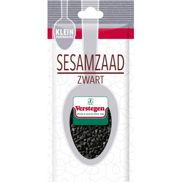 Verstegen Sesamzaad Zwart Kleinverpakking 9 g