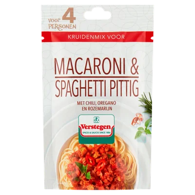 Verstegen Mix voor Mac/spaghetti pittig 4 pers