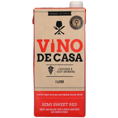 Vino de Casa Semi sweet red