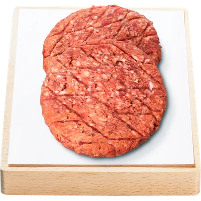 Vleeschmeesters Hamburgers jalapeño 2 stuks
