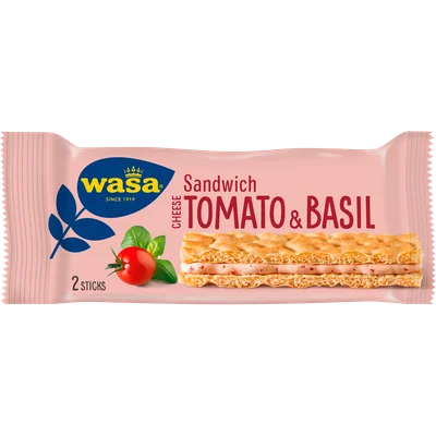 Wasa Sandwich tomaat & basilicum