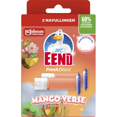 WC-Eend Fresh discs limited edition hibuscus nav