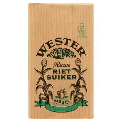 Wester Rietsuiker Stazak 750 g