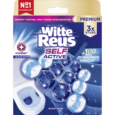 Witte Reus Toiletblok blauw actief hygiene