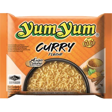 Yum Yum Instant Noedels met Kerriesmaak 60 g