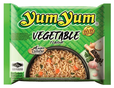 Yum Noodlesoep groenten