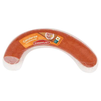 Zandvliet Gekookte worst halve ring Stuk 500 g