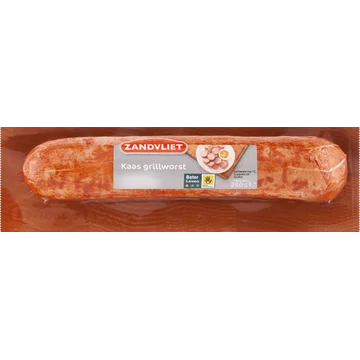 Zandvliet Kaas Grillworst 250 g
