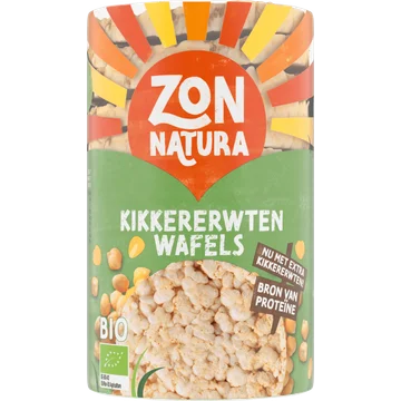 Zonnatura Bio Kikkererwtenwafels 100 g