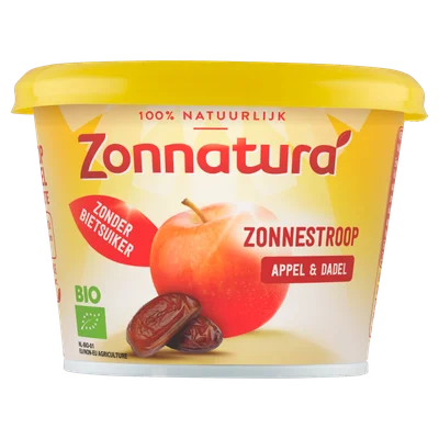 Zonnatura Bio zonnestroop appel dadel