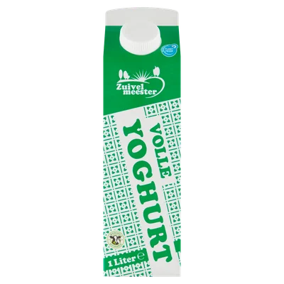 Zuivelmeester Volle yoghurt Pak 1000 ml