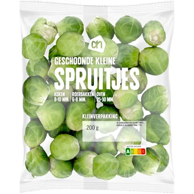 AH Geschoonde spruitjes kleinverpakking