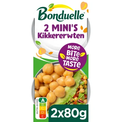Bonduelle Kikkererwten 2 mini's