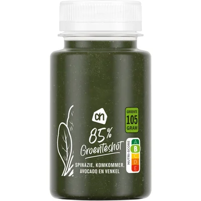 AH 85% groenteshot spinazie komkommer