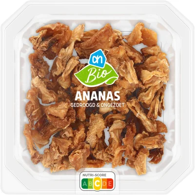 AH Biologisch Ananas gedroogd & ongezoet