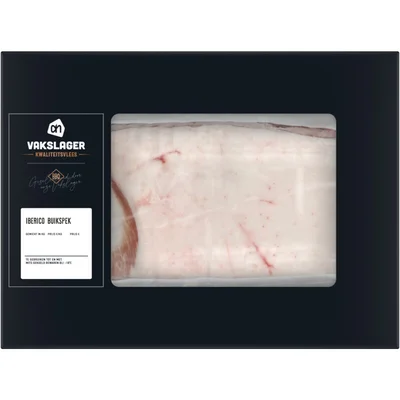 AH Vakslager Iberico buikspek zwoerd