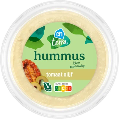 AH Terra Plantaardige hummus tomaat olijf