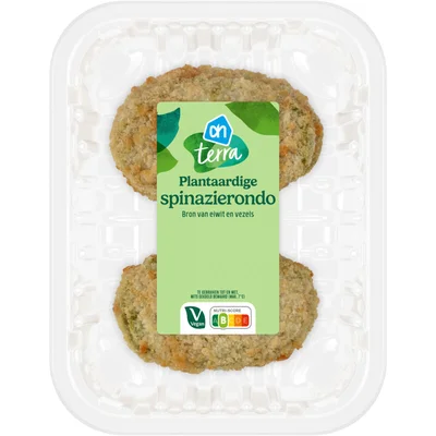AH Terra Plantaardige spinazie-kaas rondo