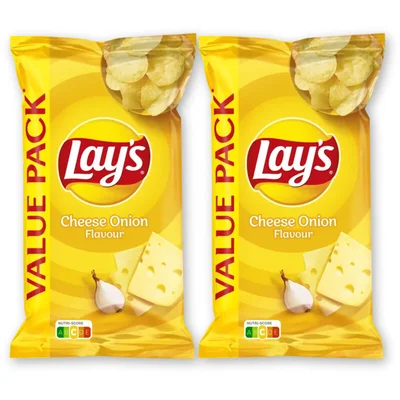 Lay's Cheese onion value pack 2-pack