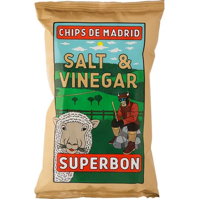 Superbon Chips de Madrid salt & vingegar