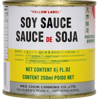 Mee Chun Soja saus yellow label