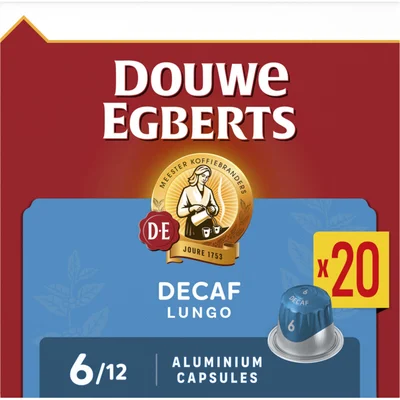 Douwe Egberts Lungo decaf capsules