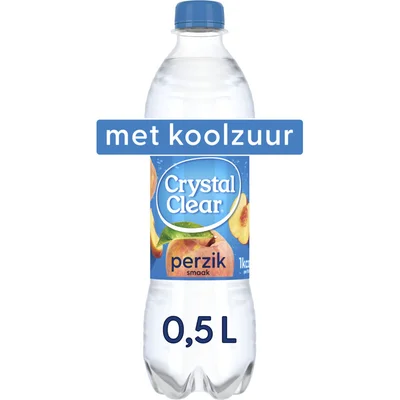 Crystal Clear Sparkling peach
