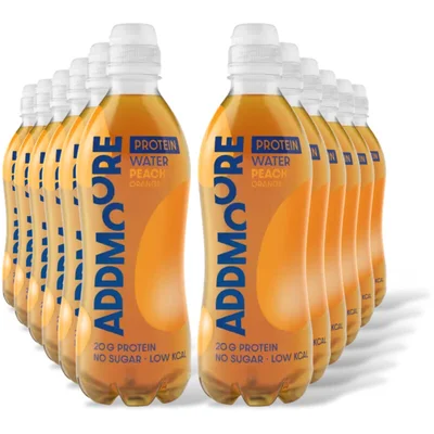 Addmoore Protein Water Peach 12-pack