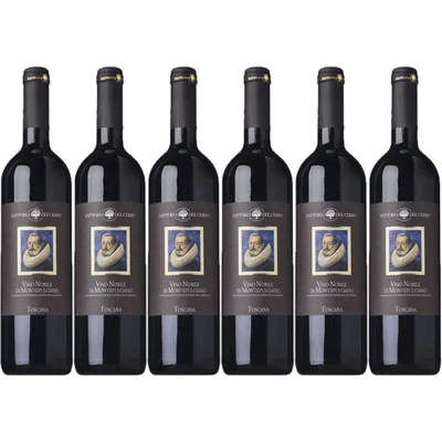 Fattoria del Cerro  Vino nobile di montepulciano 6 flessen