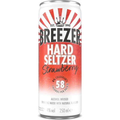 Breezer Hard seltzer strawberry