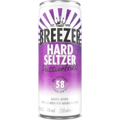 Breezer Hard seltzer passionfruit
