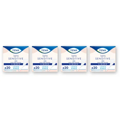 Tena Lights sensitive long inlegkruisjes 4pck