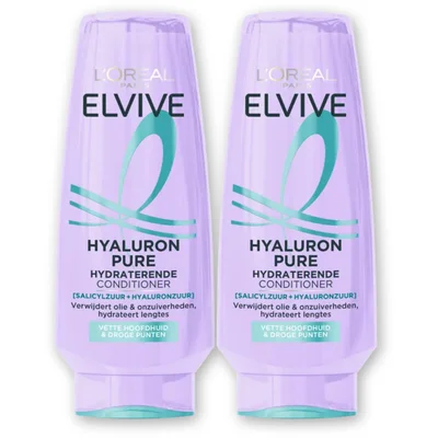 L'Oréal Paris Elvive Hydra hyaluronic pure conditi 2-pack