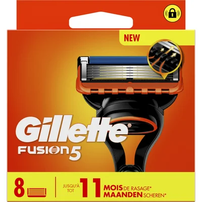 Gillette Fusion5 scheermes + navulmesjes