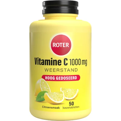 Roter Vitamine C 1000mg kauwtablet citroen