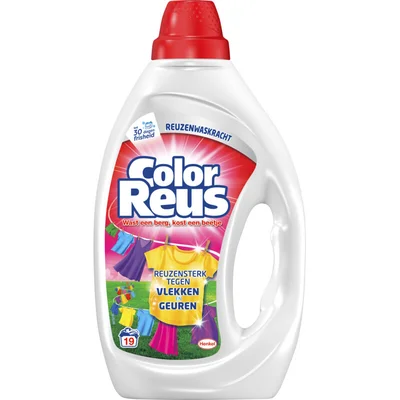 Color Reus Wasmiddel vloeibaar gel kleur