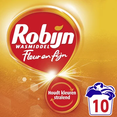 Robijn Fleur & fijn waspoeder kleur